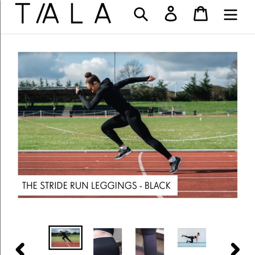 TALA STRIDE RUNNING LEGGINGS
